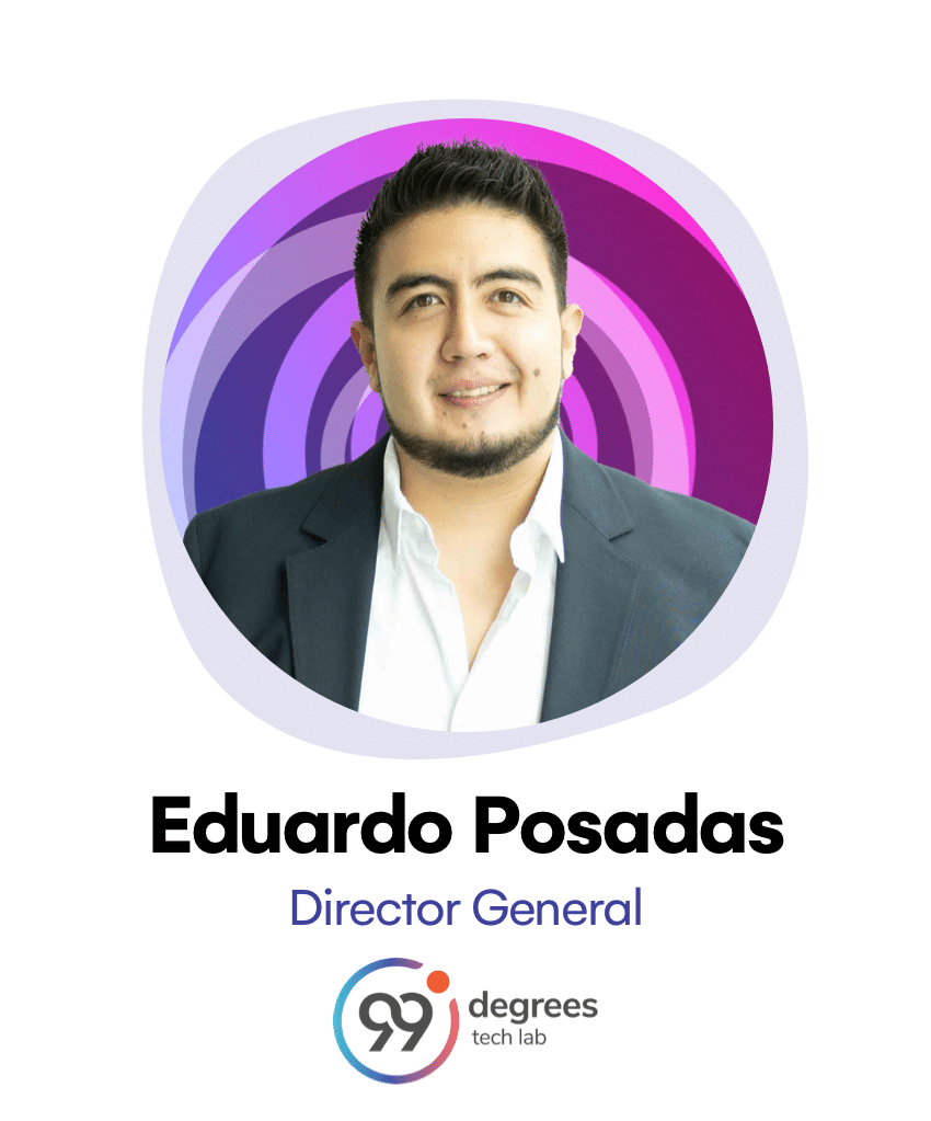 Eduardo Jerome Posadas Peña DIRECTOR GENERAL 99 Degrees_CNMD